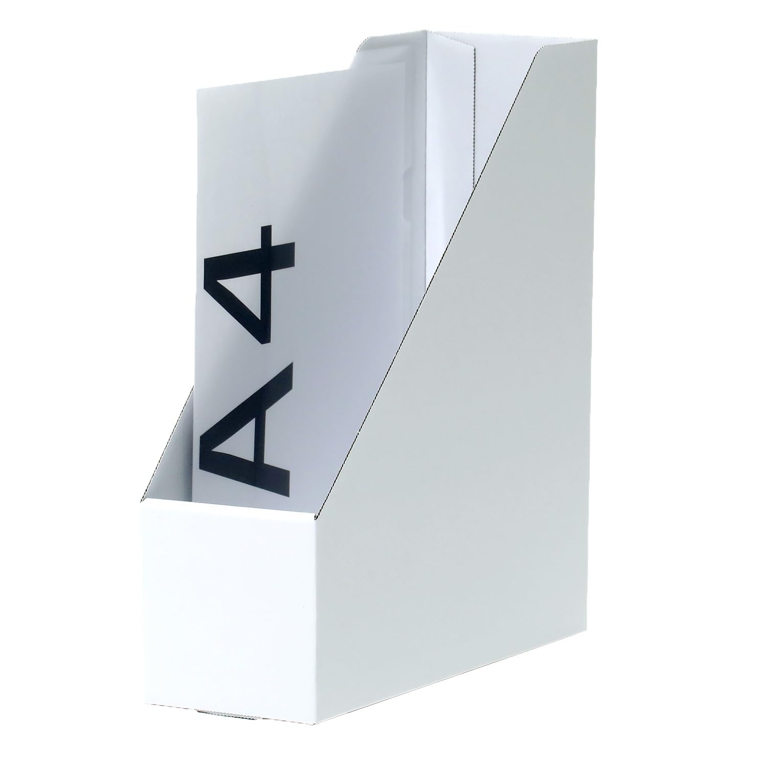 Amazon | アースダンボール A4対応 ファイルボックス 幅10cm 5個セット